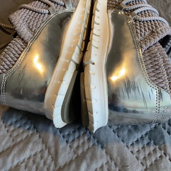Cole Haan : Zerogrand Gray Sneakers - W6.5 - Picture 6 of 8